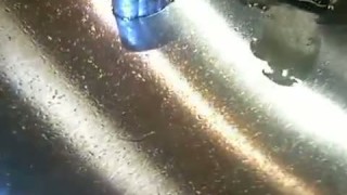 долбежный станок с ЧПУ в работе