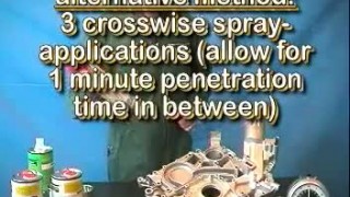 Устранение дефектов литья материалом Dichtol