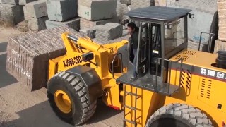 XIAJIN машины-CE утверждения каменный блок обработки вилочный погрузчик XJ968-25D-гибкий turning