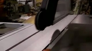 Martin T60 демонстрация работы форматно-раскроечного станка