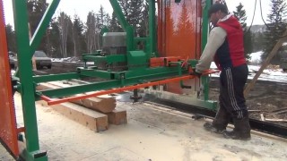 ДП2 Тайга дисковая пилорама углового пиления