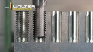 Зенковка и резьбовая гребенчатая фреза