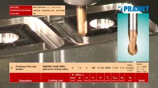 Монолитные концевые твёрдосплавные фрезы Pramet