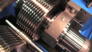 Накатывание витков червяка