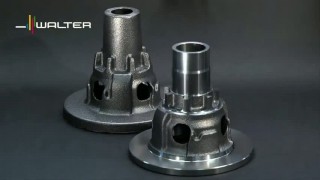 Токарная обработка чугунной отливки