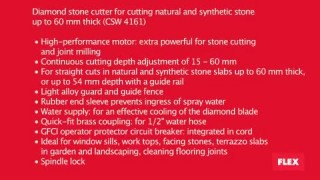 Дисковая пила по камню Flex CSW 4161