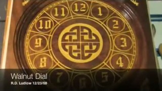 CNC-резьба циферблата часов