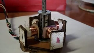 шаговый двигатель самопал