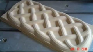 резьба кельтского узла на ЧПУ - Celtic knot thread on CNC