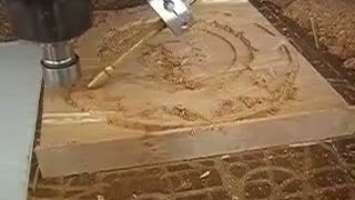 3d CNC-обдув фрезы - 3d CNC-milling blowout