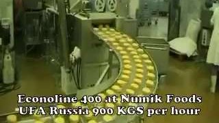 котлетный автомат, линия панировки и обжарки deighton