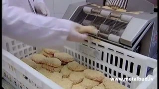 Аппарат для производства гамбургеров + панировщик