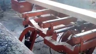 Работа на станке Wood-Mizer LT 40