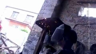 Электродуговая сварка- горизонтальные швы.