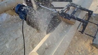 Чашкорезный станок мобильный