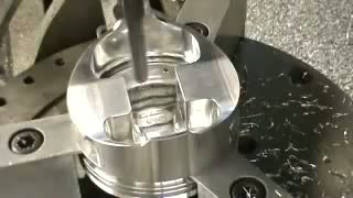 Обработка поршня на станке с ЧПУ