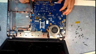 Разборка Samsung R528, R538 (Samsung R528 disassembly)