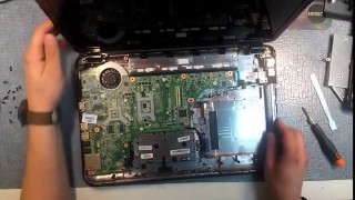 Как разобрать HP Pavilion G6, G7 (hp pavilion G6, G7 disassembly)