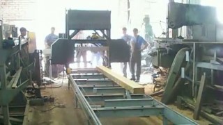 Ленточная горизонтальная пилорама "Тигр" - ВудМаш