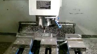 Быстрая фрезерная обработка на станке с ЧПУ