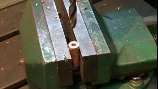 Заточка сверла для обработки фасок.