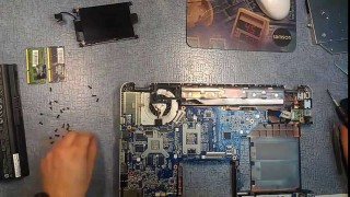 Разборка HP Pavilion DV6 (HP Pavilion DV6 disassembly)