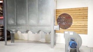 2004 CORAL FM4 25HP 9250CFM INDOOR OUTDOOR DUST COLLECTOR