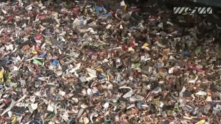 WEIMA Metall Shredder WMS 600 zerkleinert Metall Schrott metal shredding