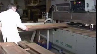 Долевой раскрой доски на станке MZ LC Италия