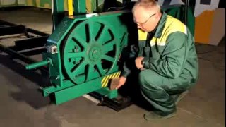 Видеоинструкция по установке пилорамы "Тайга" с электроприводом