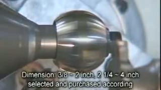 Станок для обработки шаровой пробки 3 в 1