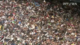 Промышленный шредер WEIMA WMS 600. Измельчение металлолома.