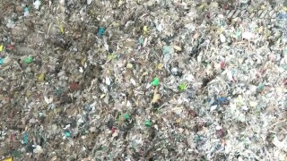 Промышленный шредер WEIMA FineCut 2500. Измельчение ТБО.