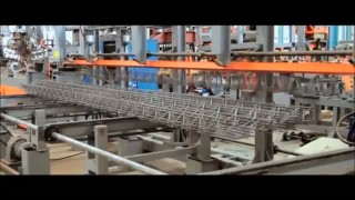 Линия для сварки каркасов треугольного сечения SJL300T-18 TJK Китай производит треугольные фермы