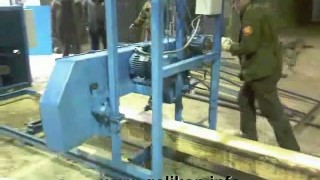 Пилорама ленточная - БИЗОН (диаметр пильных колес 620 мм)