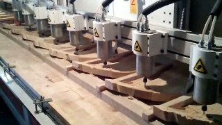 8 шпиндельный станок с чпу для резьбы