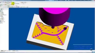 Powermill - подход на слой в отверстие