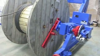 Устройство для размотки кабеля с барабанов СРКБ-16ТДГ, Стойка отдающая (подающая)