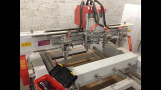 88 Черновая и чистовая обработка изготовление балясины из дуба на четырехкоординатном станке NC studio 10