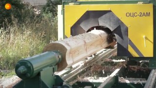 Оцилиндровочный комплекс МАСТЕР Пилтех на базе станка ОЦС-2А PILTEH. Состав станков и порядок обработки бревен.