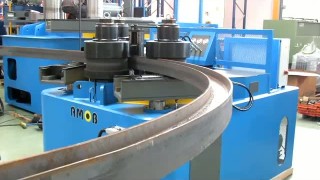 Профилегибочный станок MAH 170/3 AC для гибки двутавров, балок