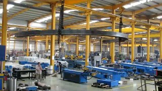 Профилегибочный станок MAH 1000/3 AC для гибки тоннельного профиля