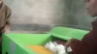 Чесальная машина волокно