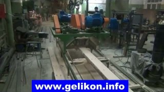 Станок брусующий брусовальный) с подвижной кареткой СБ-2П-1000