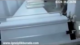 ÖZBİLİM P3 CS YARI OTOMATİK KUMAŞ SERİM MAKİNASI