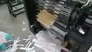 cтанок для упаковки размешивателя для кофе