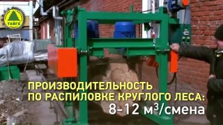 Пилорама дисковая горизонтальная Тайга ДП-3