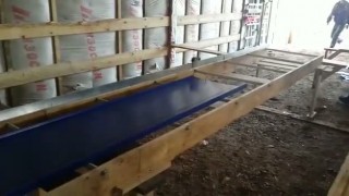 Производство LOCK-кровли на станке SSQ (New Tech Machinery)