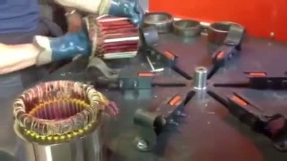 Italiaprom - Переработка,разделка электродвигателя, Извлечение меди из электромоторов