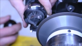 Заточка чашечного сверла на универсальном заточном станке BSM 20-SZ фирмы Kaindl (Германия)